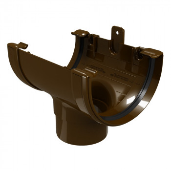 Colector G125 iesire centrala maro PVC